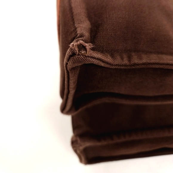 Hermes Canvas Fourre Tout Holdall Tote Bag Set in Burgundy and Red MM and PM - Picture 6 of 16